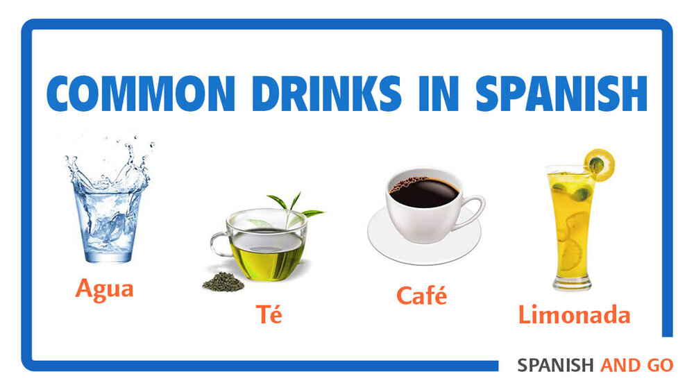 It is common to order drinks before food in Mexico. Here are some of the most common drinks in Spanish.