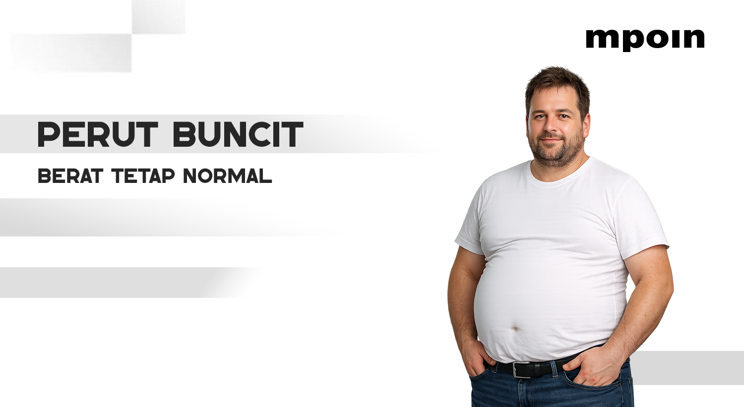 Kenapa Banyak Pria Perutnya Buncit Meski Berat Badan Normal? 