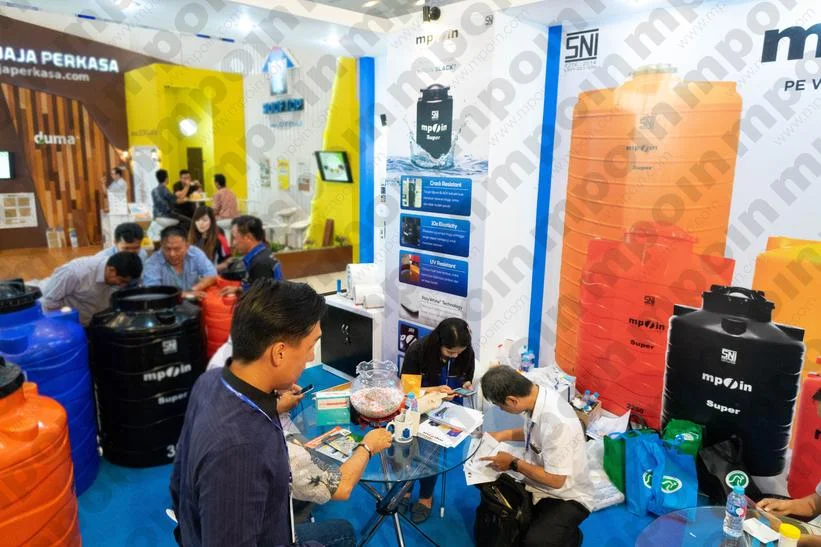 Tangki Air MPOIN Black di MEGABUILD Convention 2016