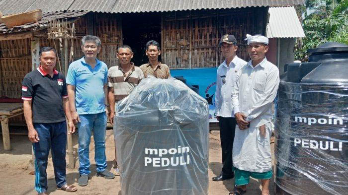 MPOIN PEDULI membantu Desa  Banjar, Desa Tingas, Banjar, Penaga 