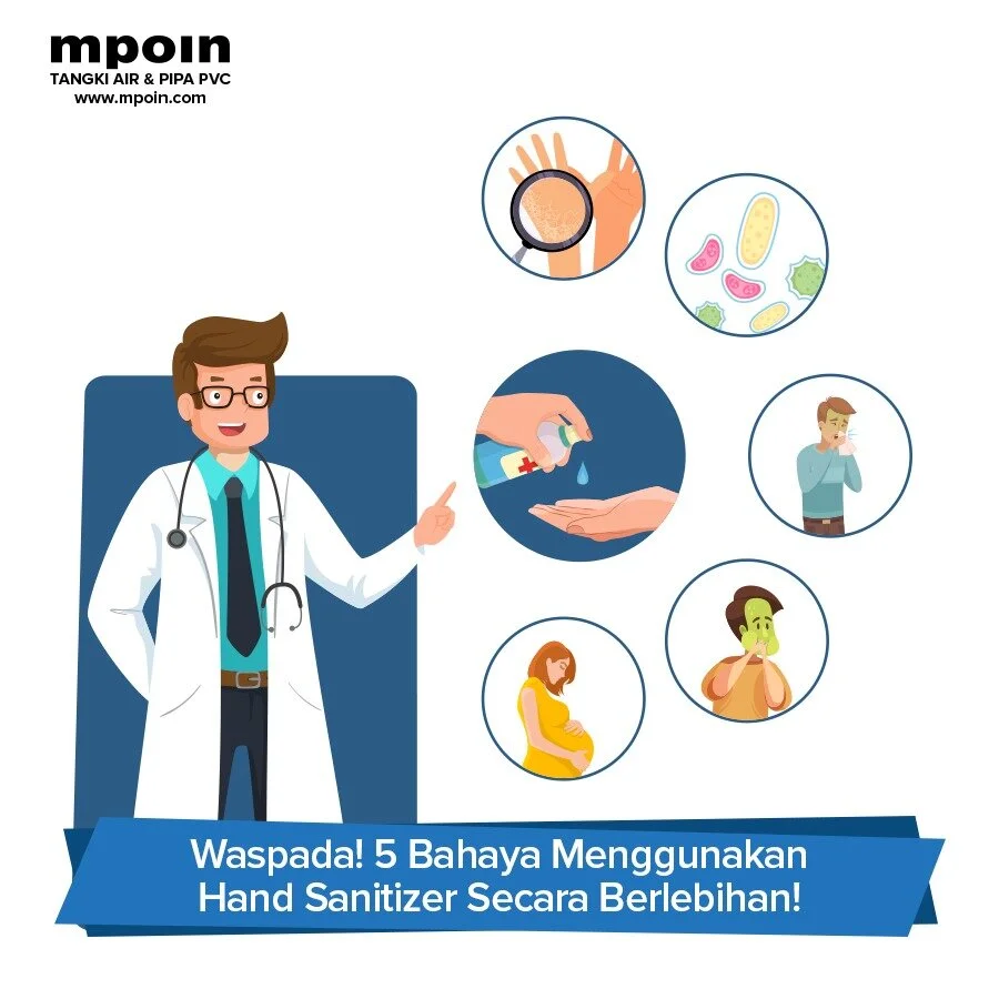 Waspada! 5 Bahaya Menggunakan Hand Sanitizer Secara Berlebihan!