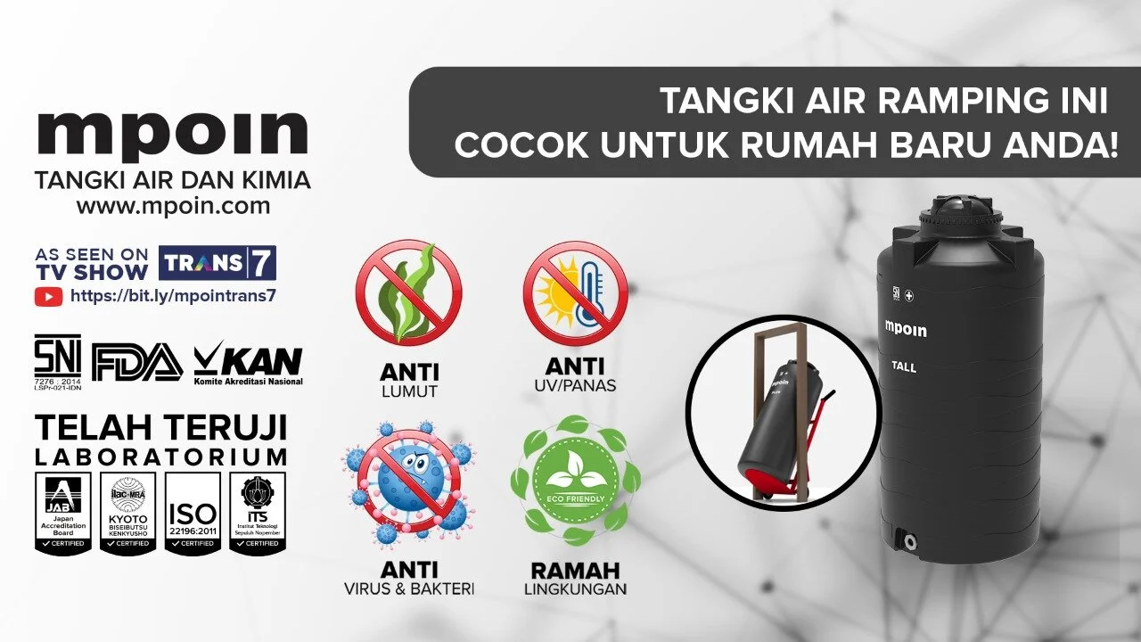 Tandon Air Ramping Ini Cocok Untuk Rumah Baru Anda!