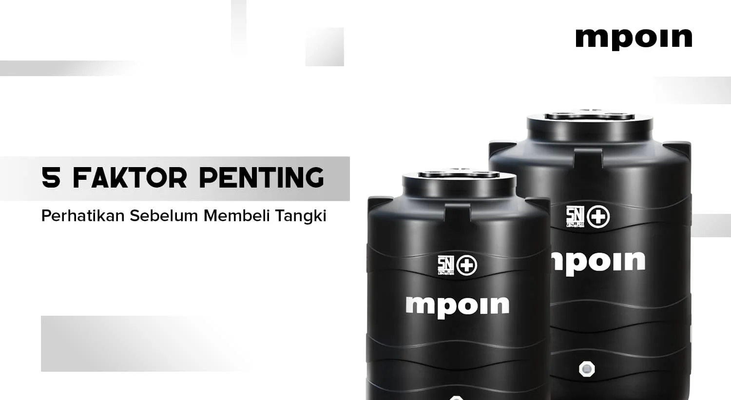 Berapa Lama Tangki Air Bisa Bertahan? Ini Umur Pakainya Berdasarkan Jenis Material