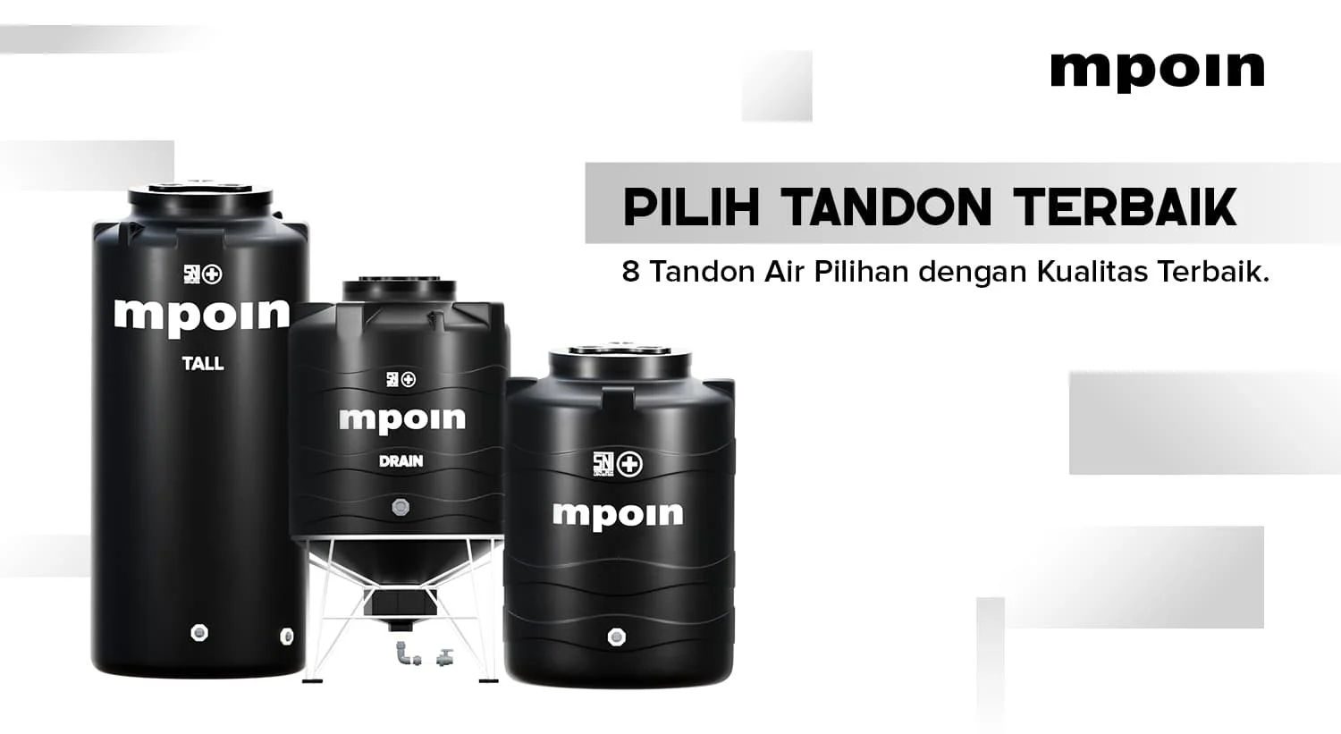 Ini 8 Pilihan Tandon Air Terbaik di Indonesia