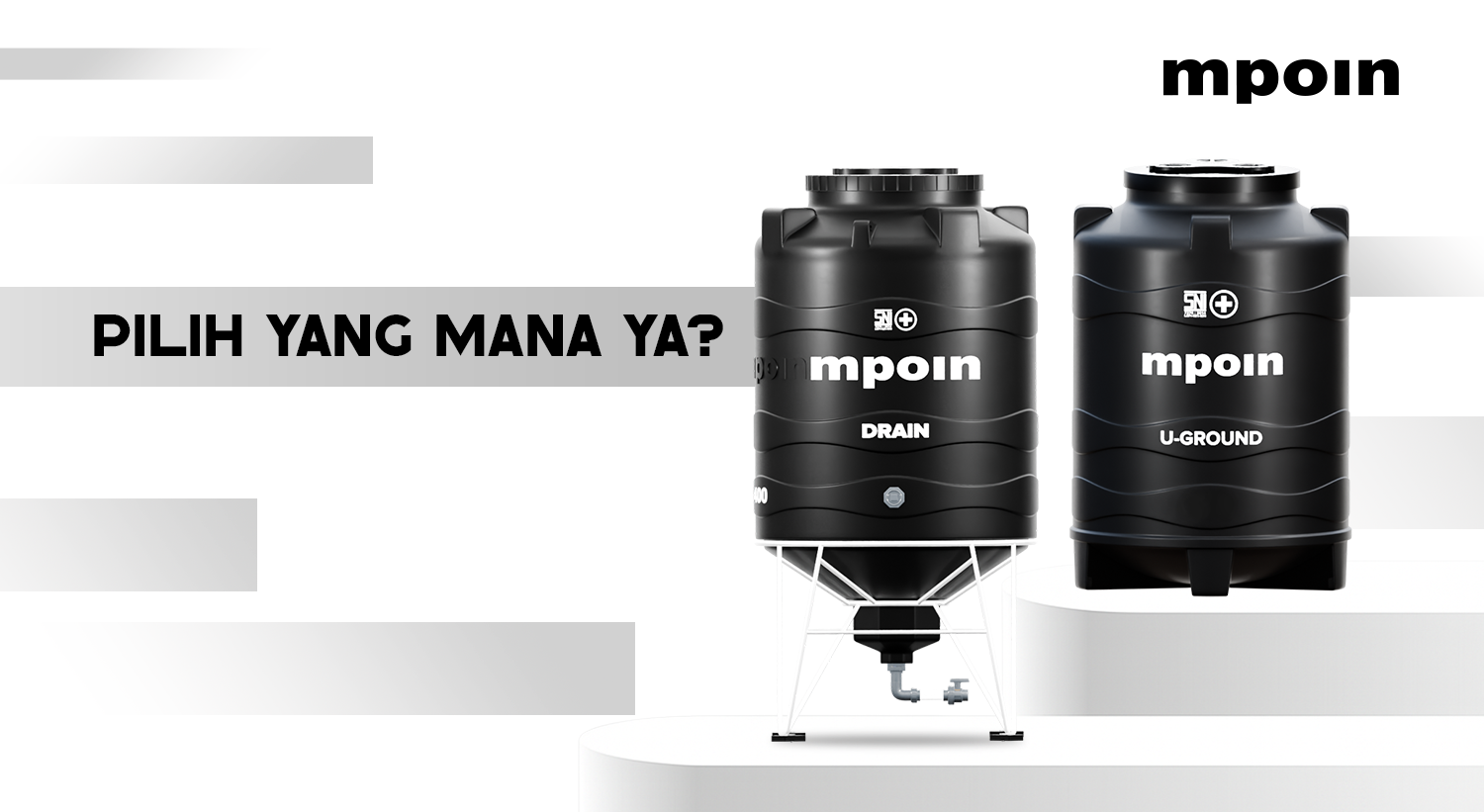 Ragu Beli Tandon Tanam atau Tandon Berkaki? Ini Pilihan Terbaik Berdasarkan Desainnya