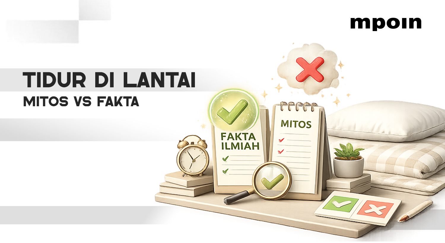 Tidur di Lantai: Fakta vs Mitos Yang Banyak Dipercayai