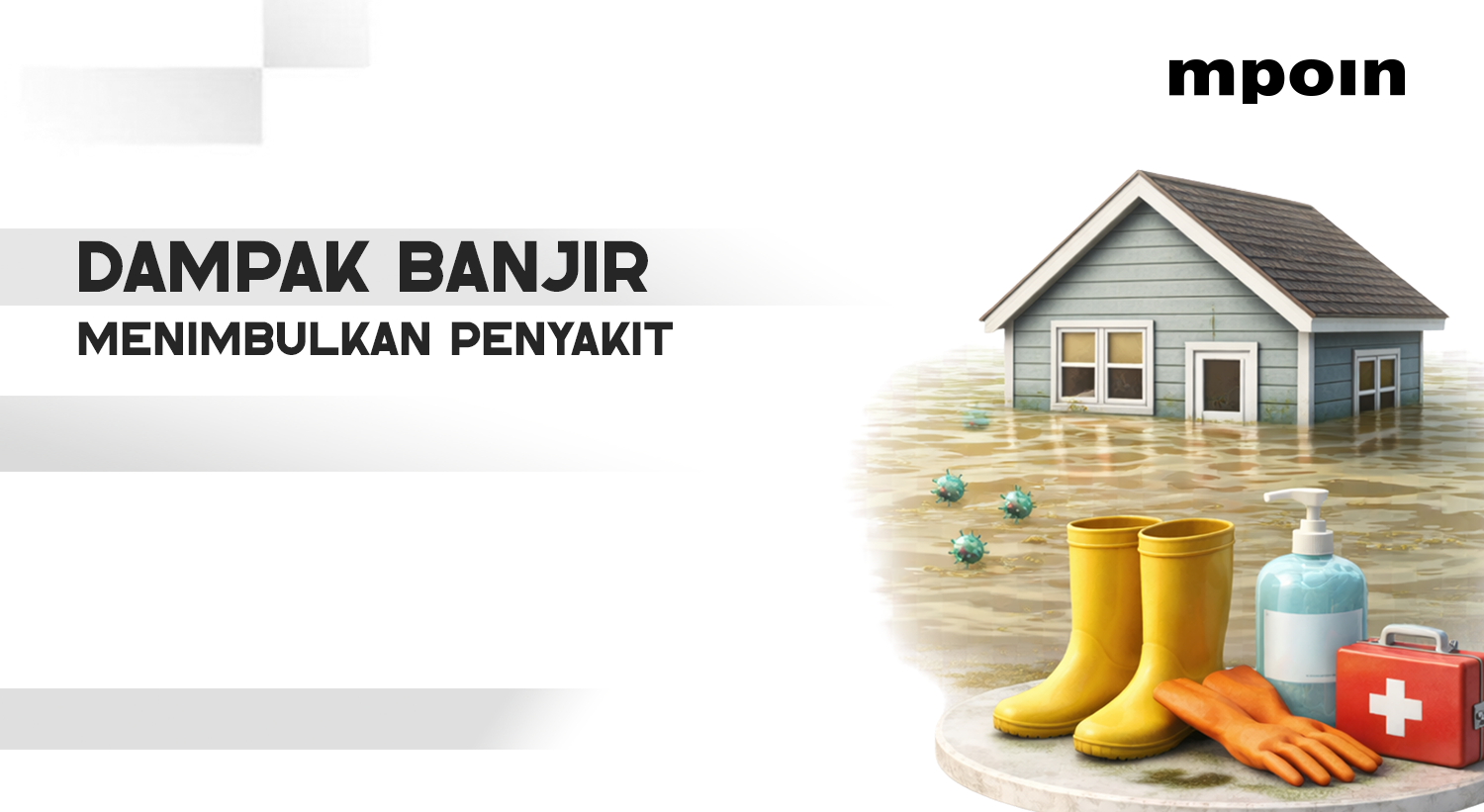 Jangan Anggap Sepele, Ini Penyakit Akibat Banjir yang Sering Terjadi