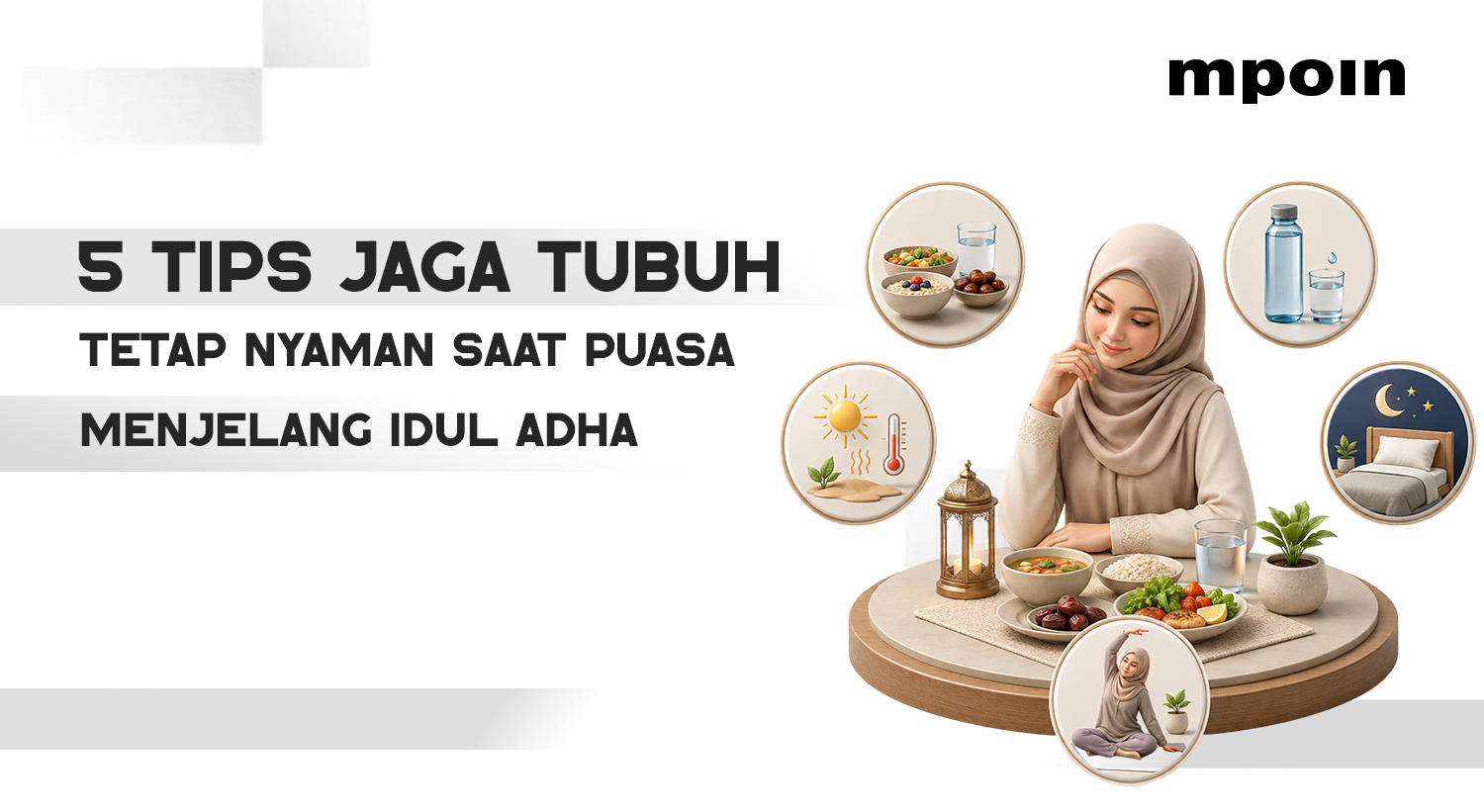 5 Tips Menjaga Tubuh Tetap Nyaman saat Puasa Menjelang Idul Adha