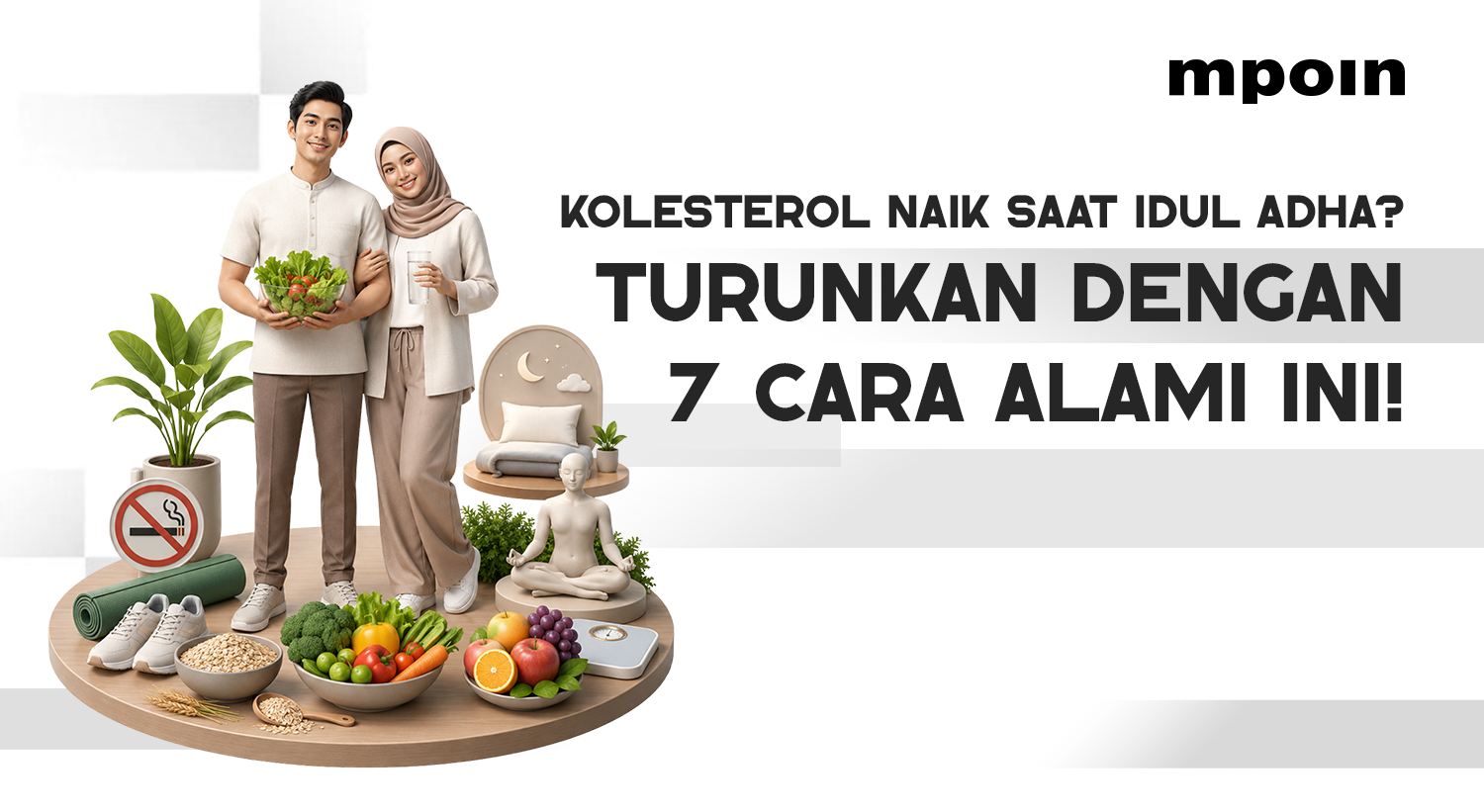Kolesterol Naik Setelah Idul Adha? Turunkan dengan 7 Cara Alami Ini!&nbsp;