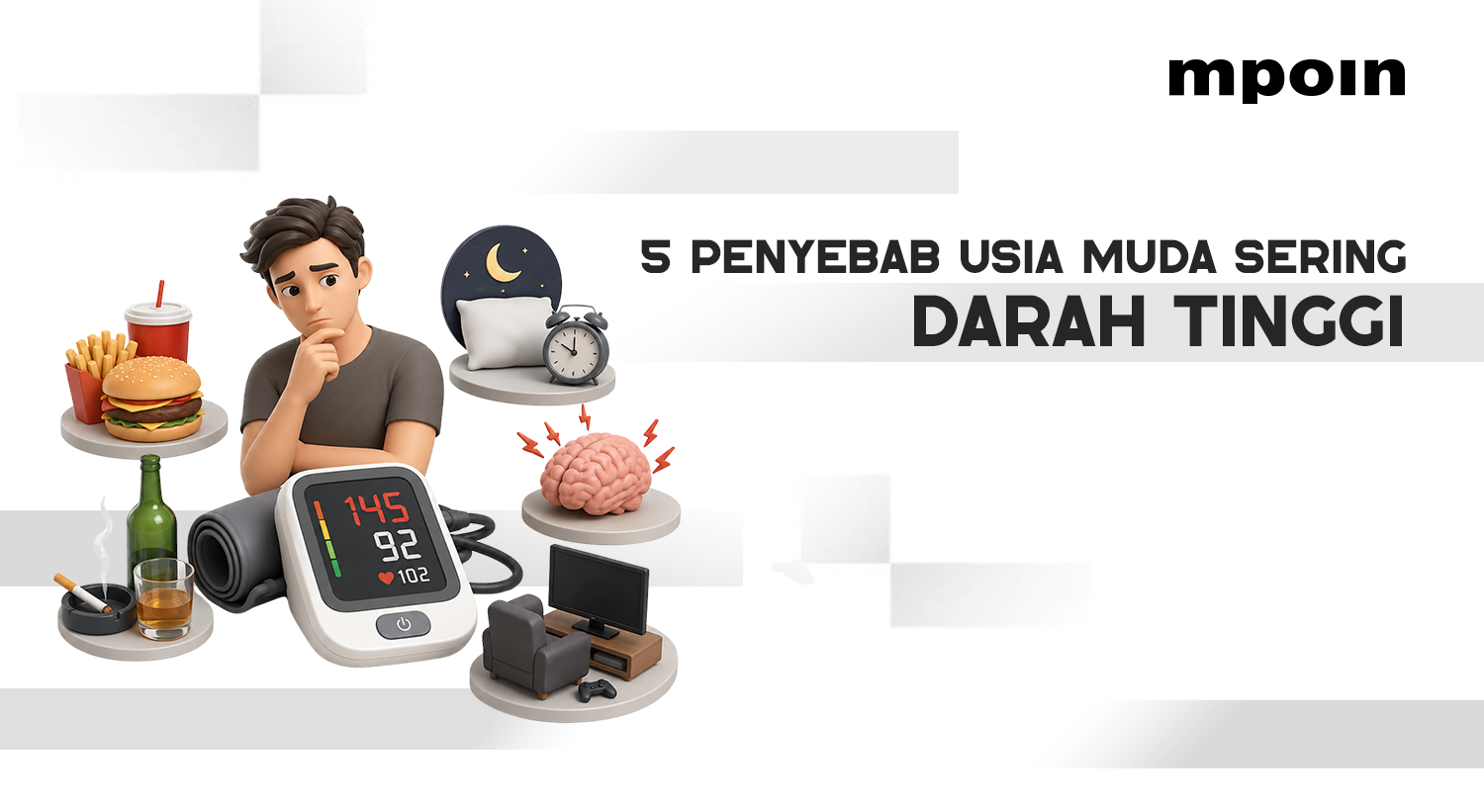 5 Penyebab Darah Tinggi di Usia Muda yang Sering Tidak Disadari