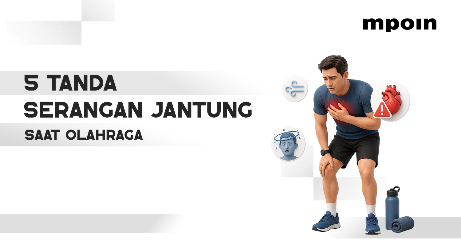 5 Tanda Serangan Jantung saat Olahraga yang Sering Diabaikan