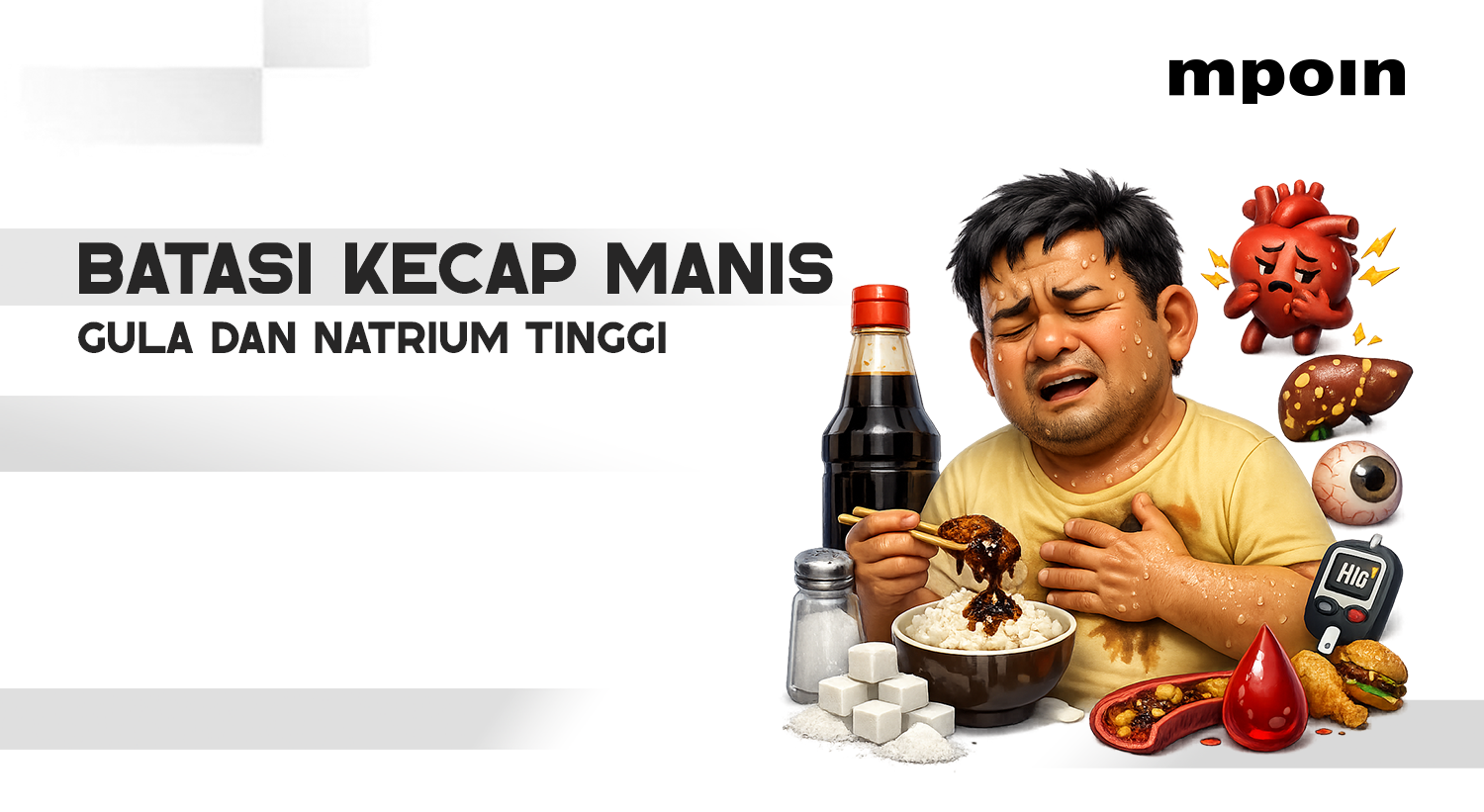 Kecap Manis Tinggi Natrium dan Gula, Ini Dampaknya Jika Sering Dikonsumsi