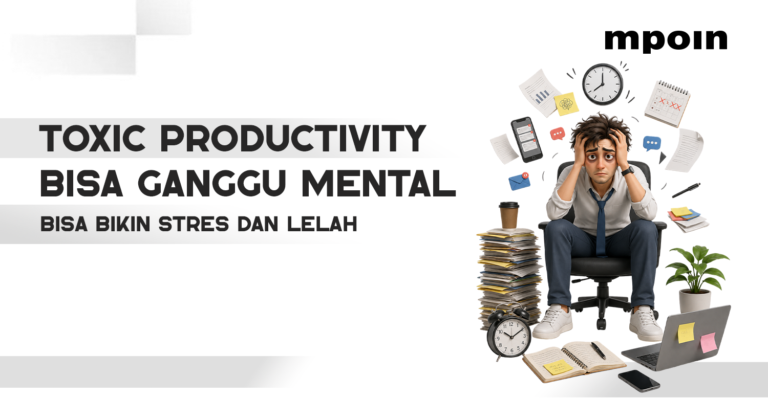 Bahaya Toxic Productivity yang Bisa Berdampak pada Kesehatan Mental&nbsp;