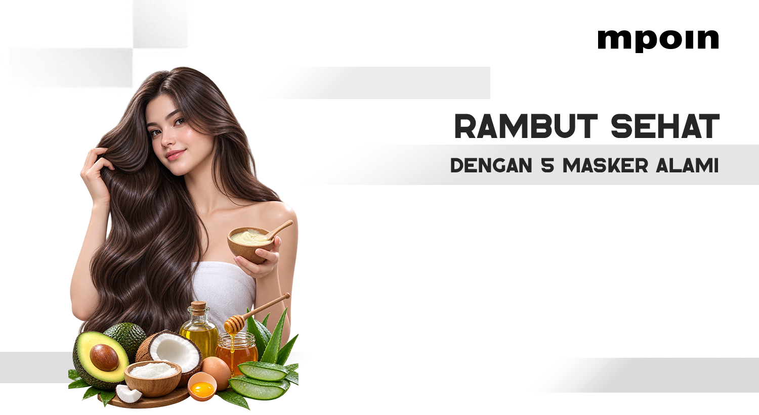Rambut Kusam dan Kering? Coba 5 Masker Alami Ini untuk Rambut Lebih Sehat