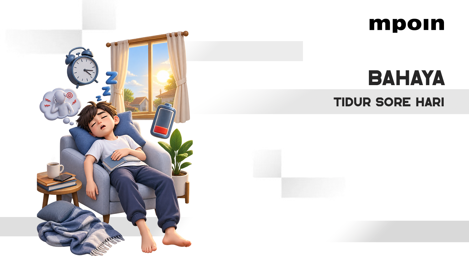 Bikin Badan Lemas, Ini 5 Bahaya Tidur Sore bagi Kesehatan Tubuh