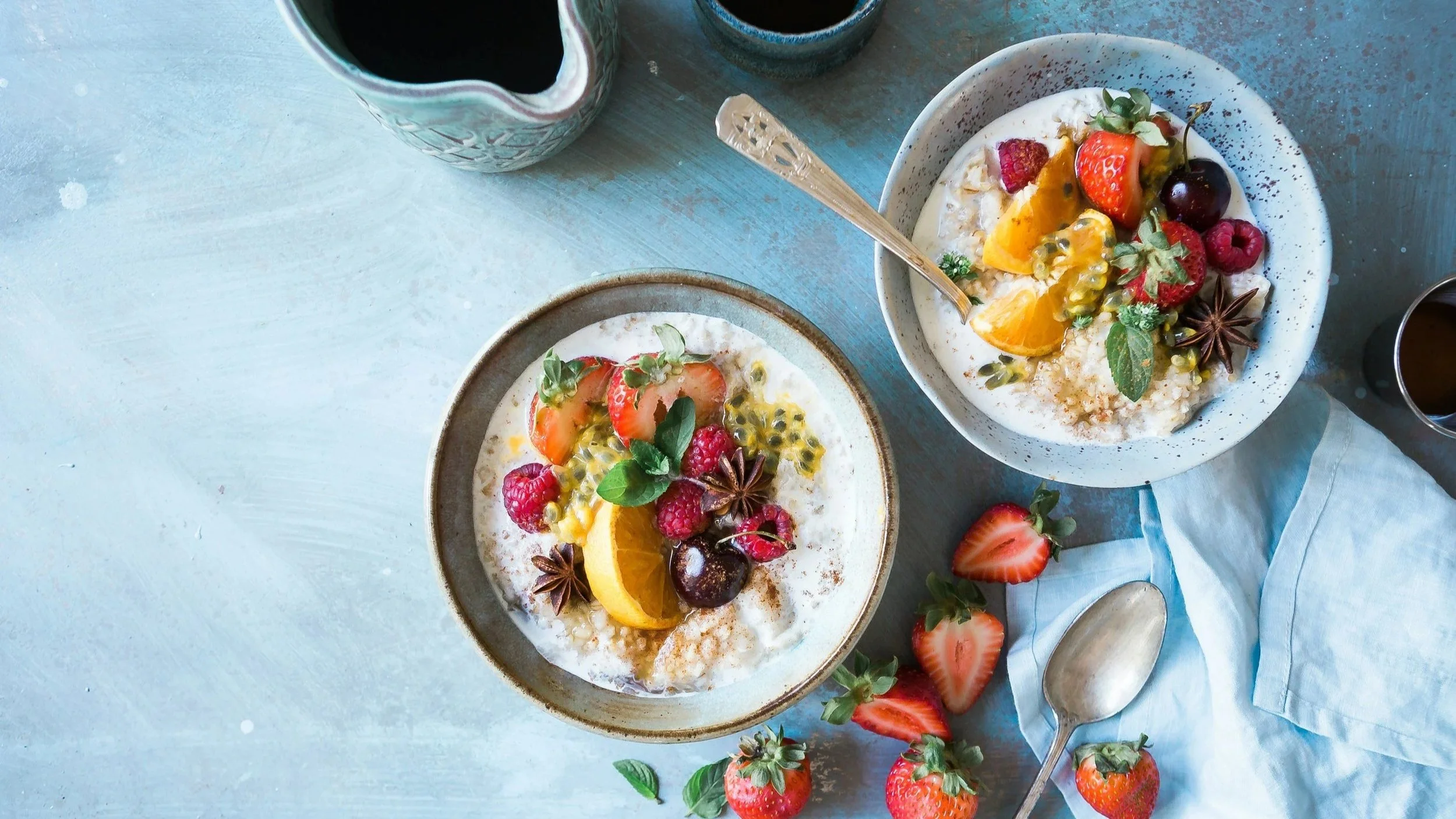 Oatmeal dengan Buah Segar