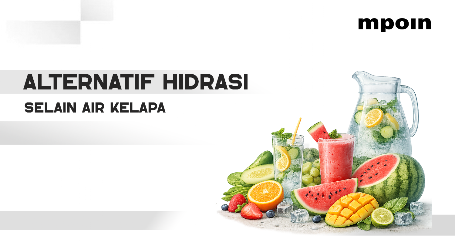 Tak Hanya Air Kelapa Ini Sumber Air Alami dari Buah Segar - MPOIN