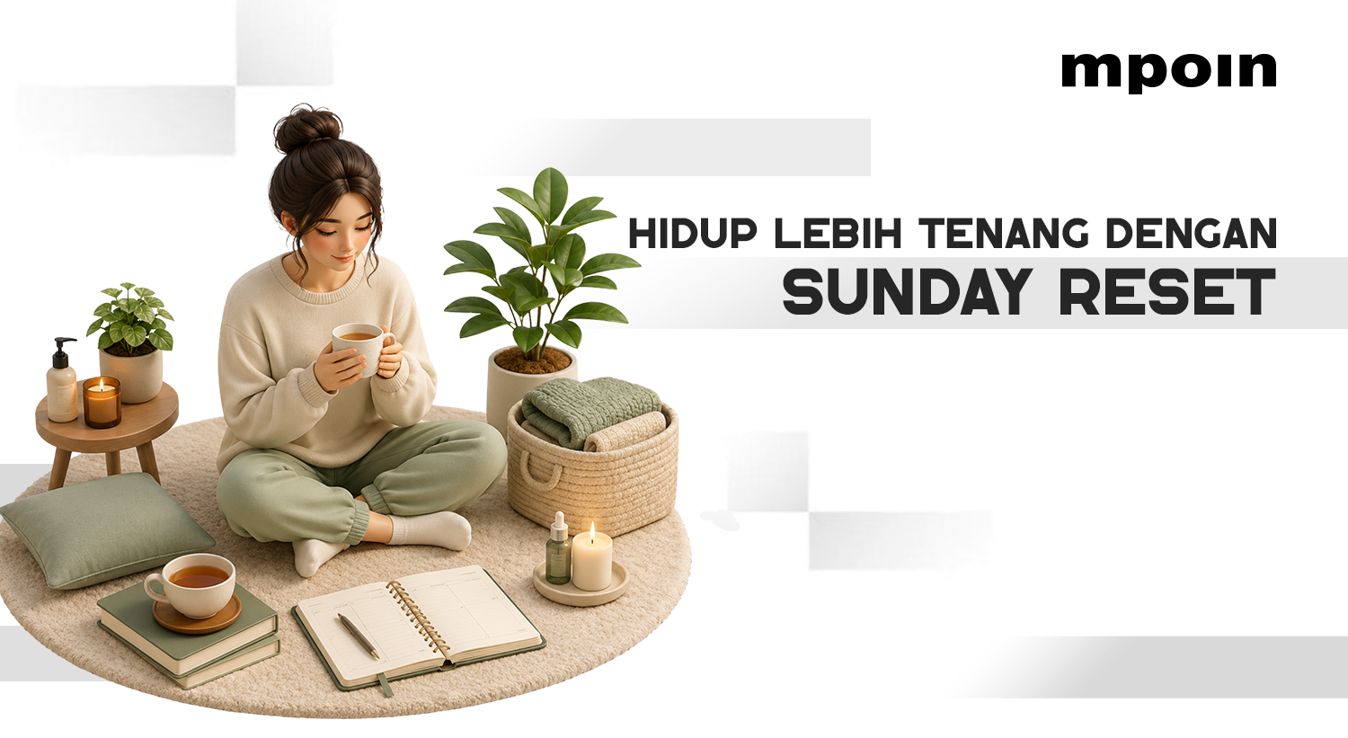 Sunday Reset: Rutinitas Hari Minggu agar Hidup Lebih Tenang