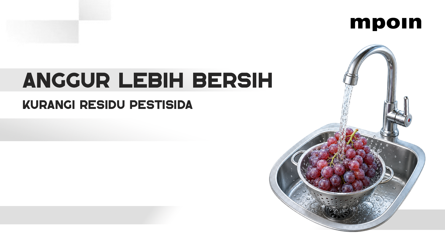 Cara Membersihkan Buah Anggur agar Residu Pestisida Berkurang