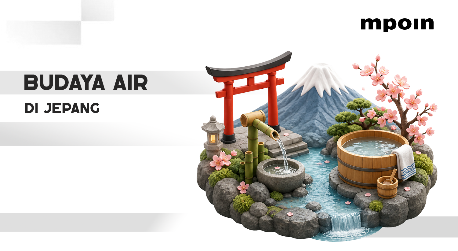 Budaya Air di Jepang: Kenapa Air Begitu Dekat dengan Kehidupan Sehari-hari?