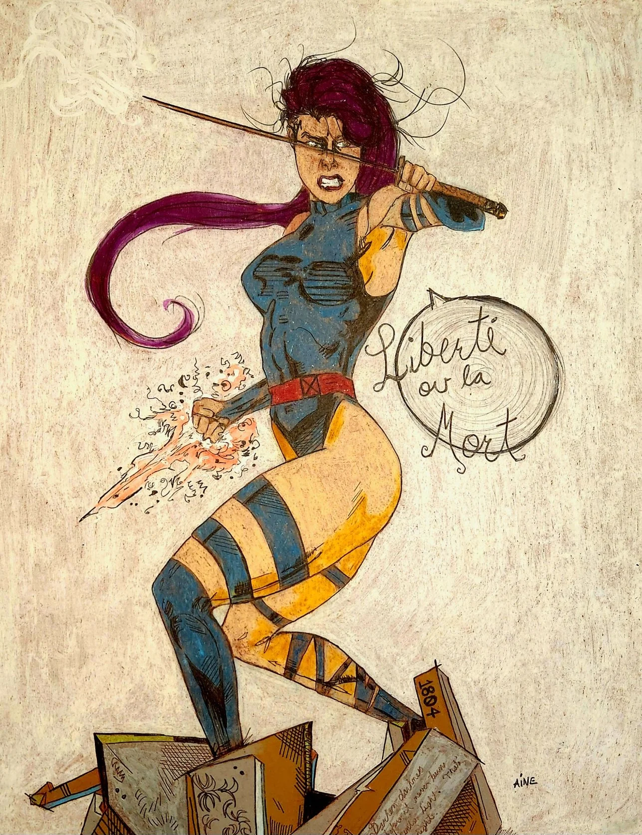 AINE #Psylocke