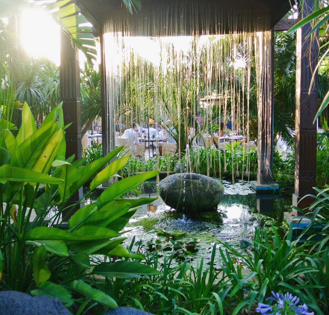 Atzaro Restaurante where guests will enjoy a specialty Island dinner before taking their seats.