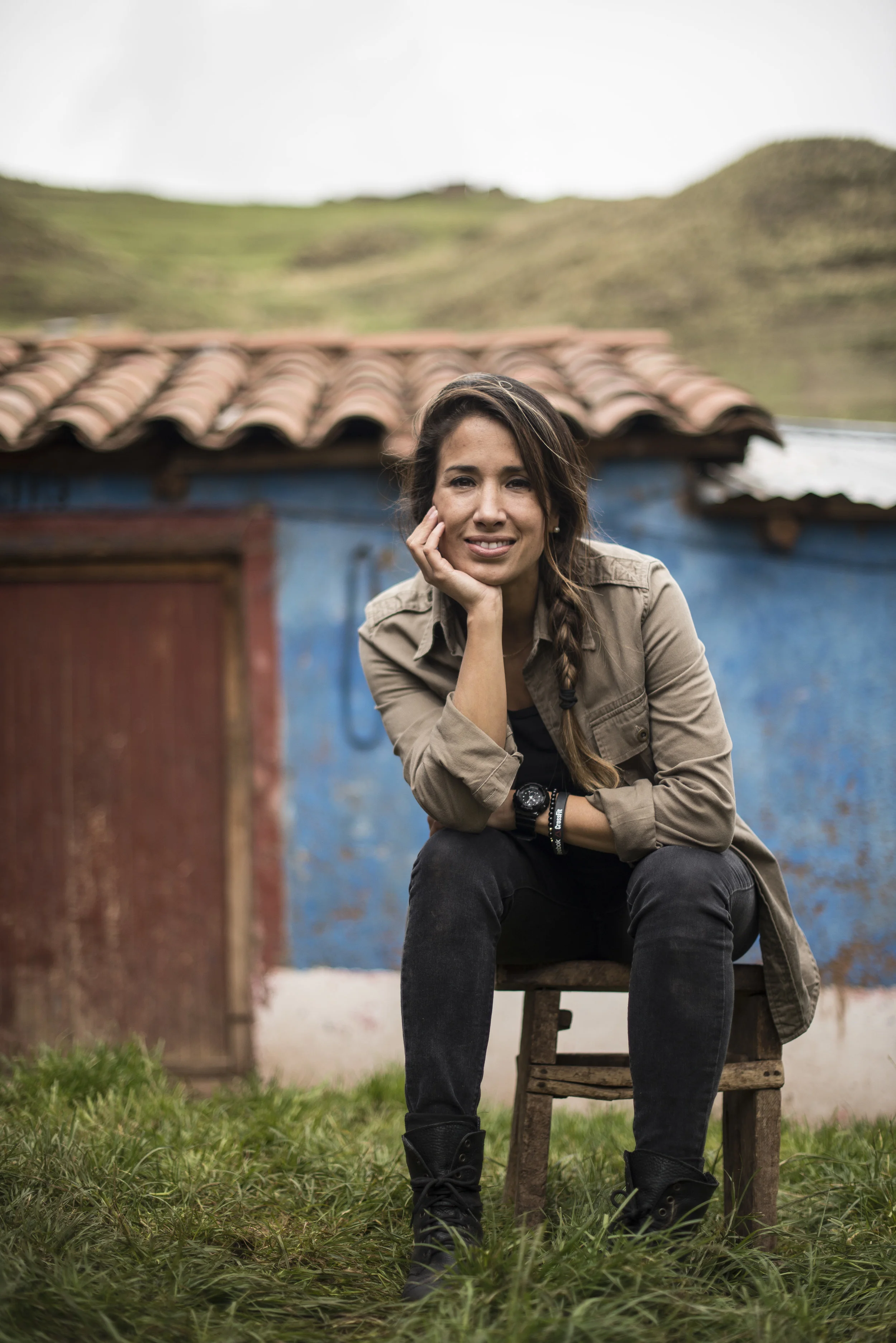 GRIELA PEREZ (One of twelve featured Peruvian designers in last year's Runway to Save the Rainforest ).