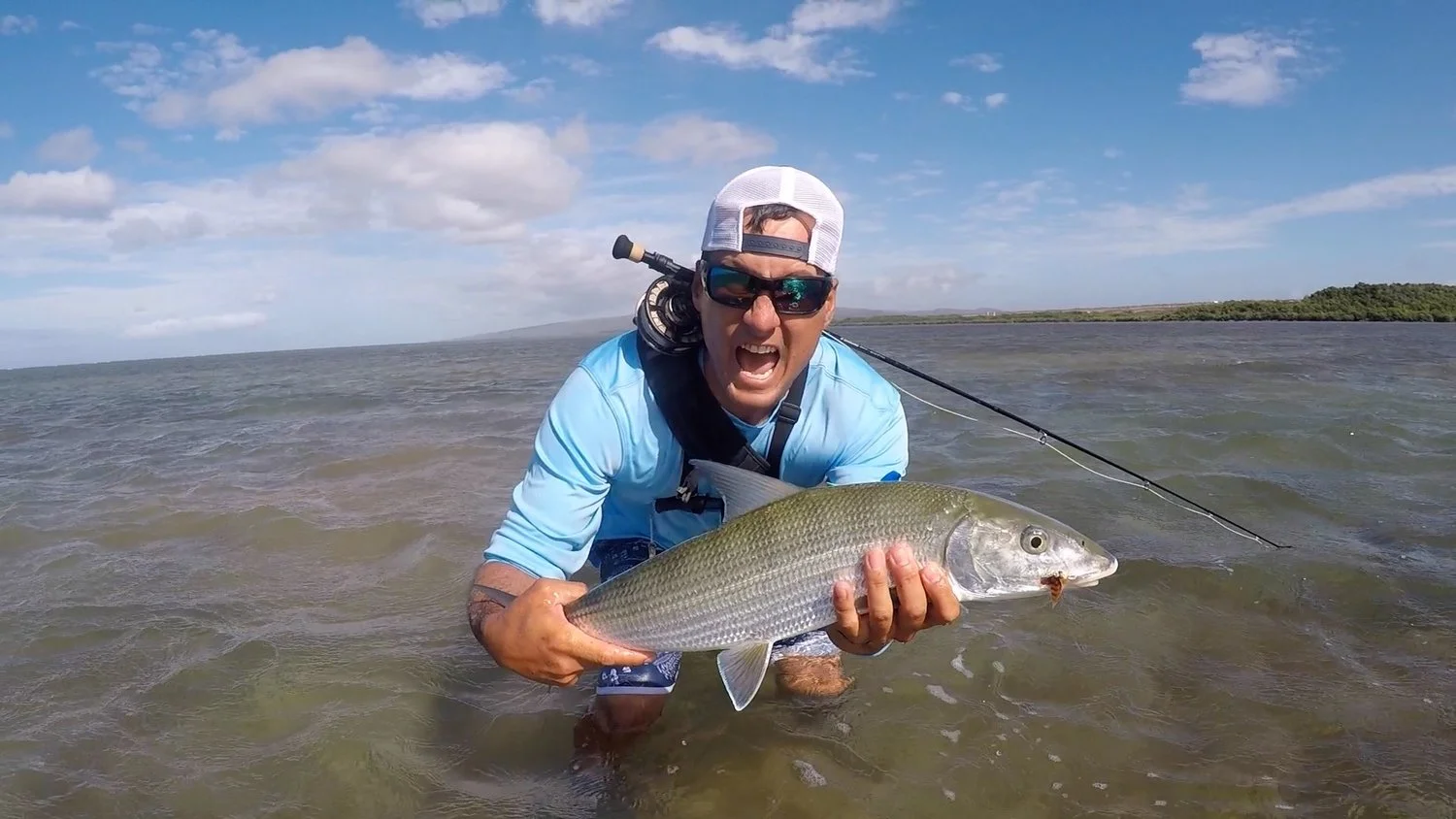 Bonefish caught in Molokai in May 2018