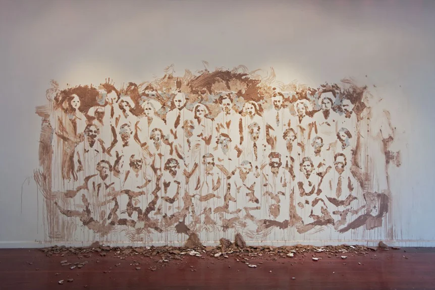 nails, terra cotta clay