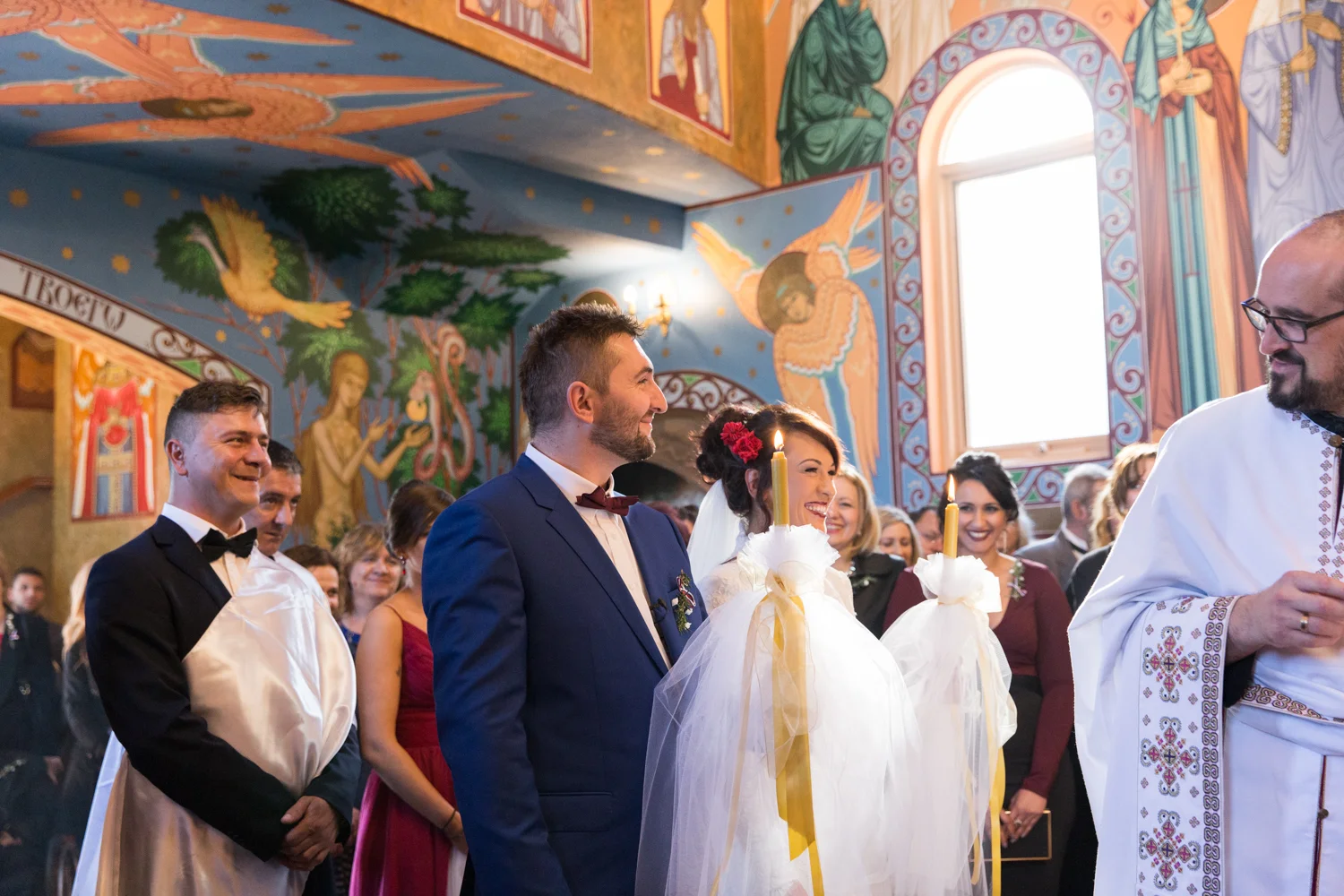 Four Daisies - wedding photography in Melbourne, Yarra Valley, Dandenong Ranges and Mornington Peninsula. Traditional Serbian wedding ceremony.
