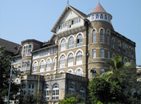 the majestic facade of the Royal Bombay Yacht Club