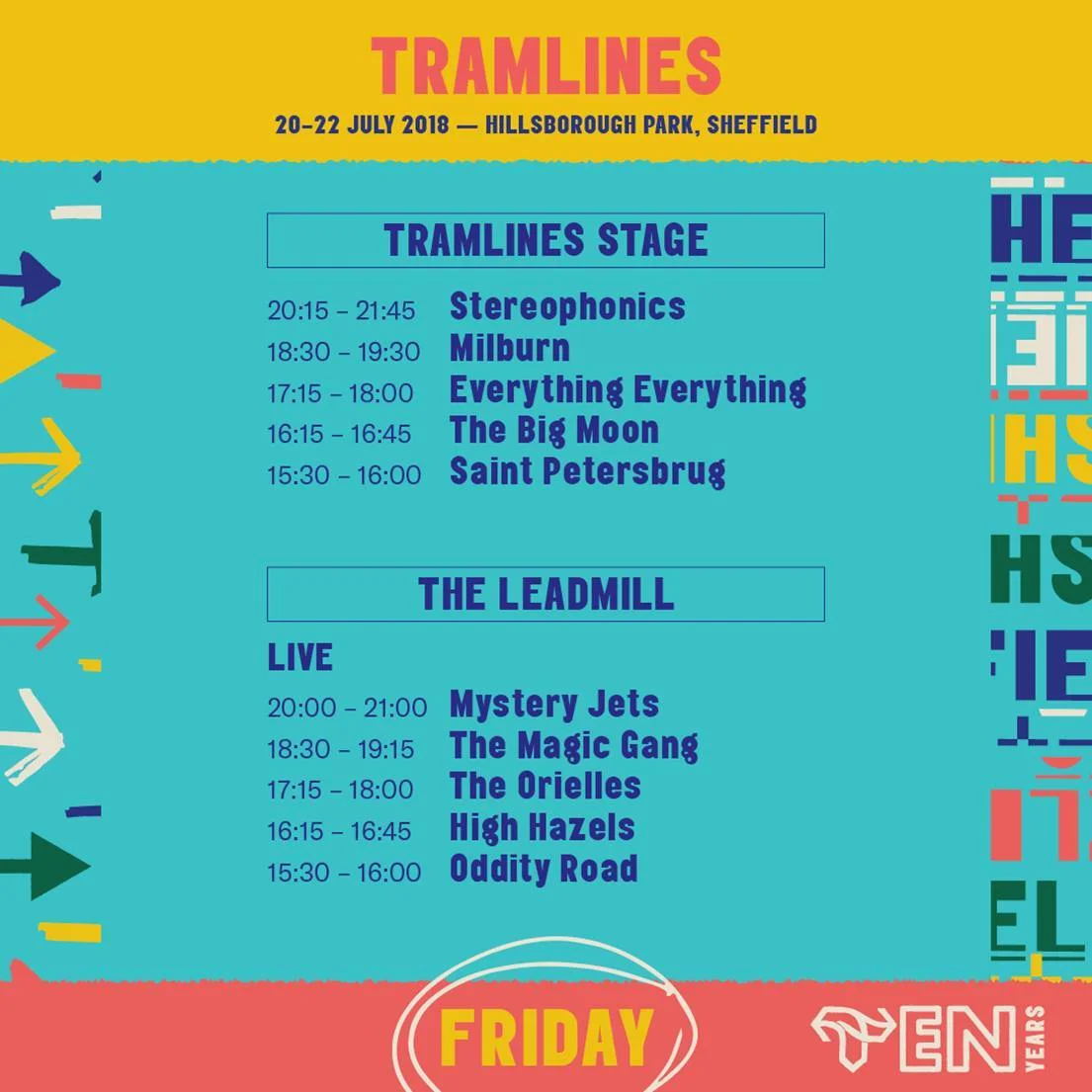 Friday 20th July