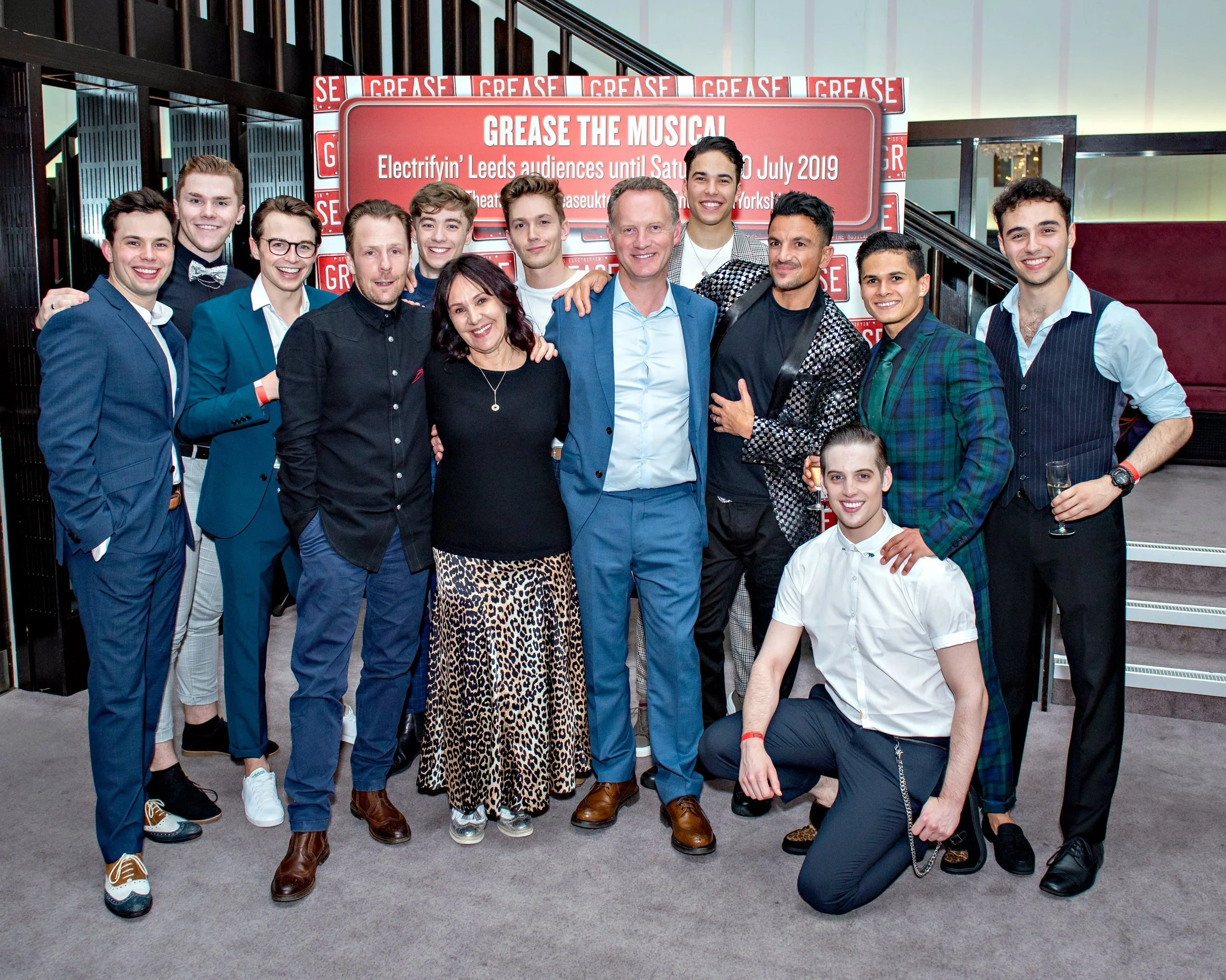 Grease Press Night - Male Cast with Nikolai Foster, Arlene Philips, Colin Ingram and Peter Andre-min.jpg