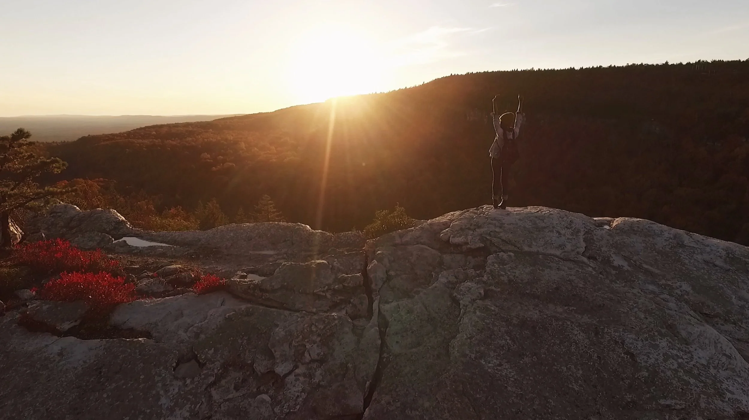 "On top of the world!"