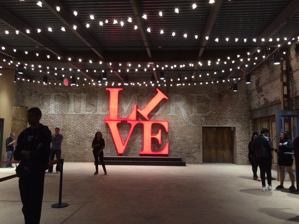  A live music ode to Robert Indiana's iconic LOVE statue.  Photo: Ewing Cole 