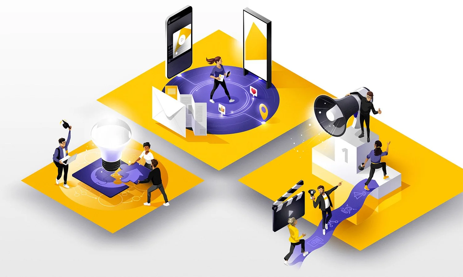 Post – Corporate Illustration
