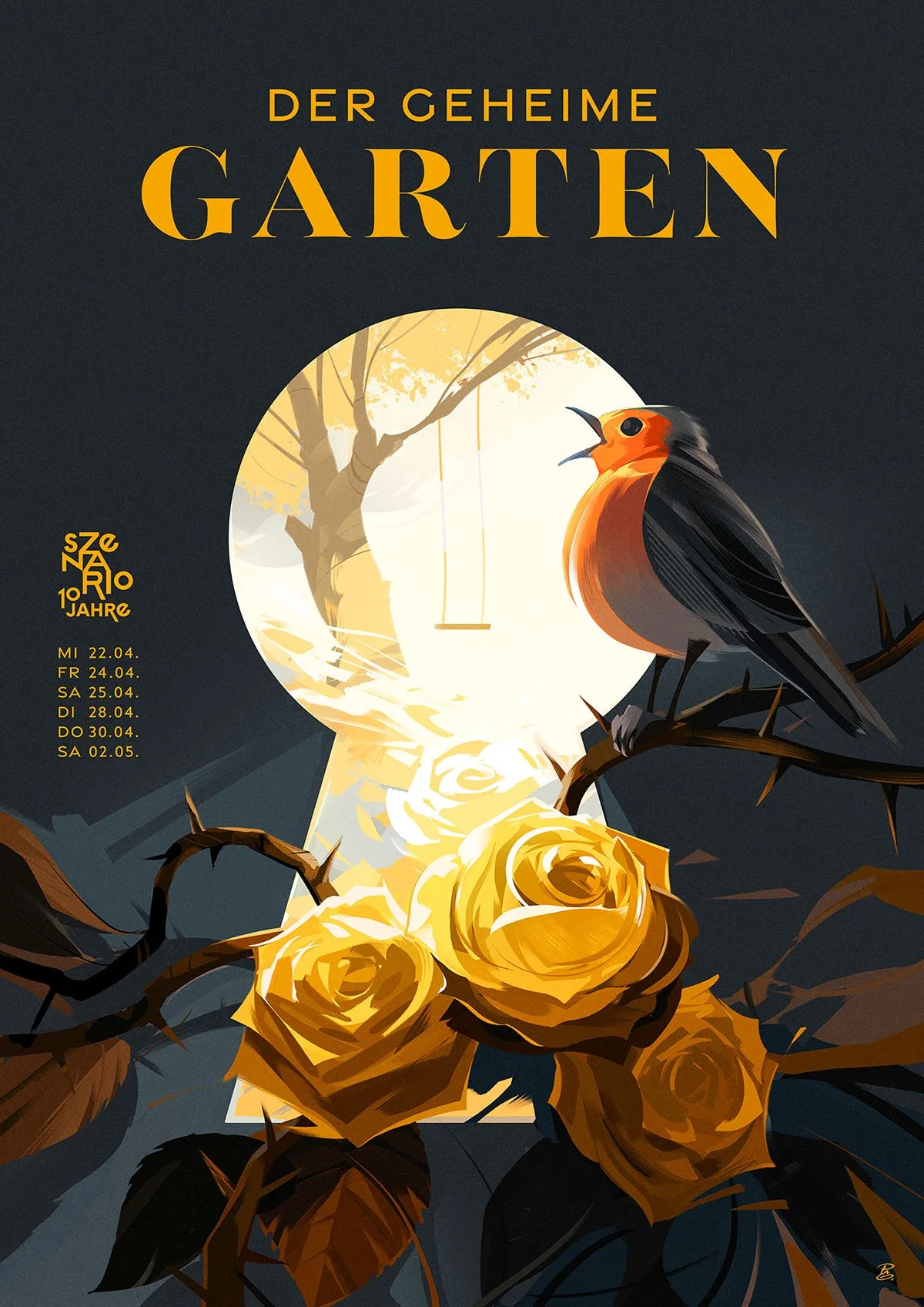 Szenario – Theaterplakat