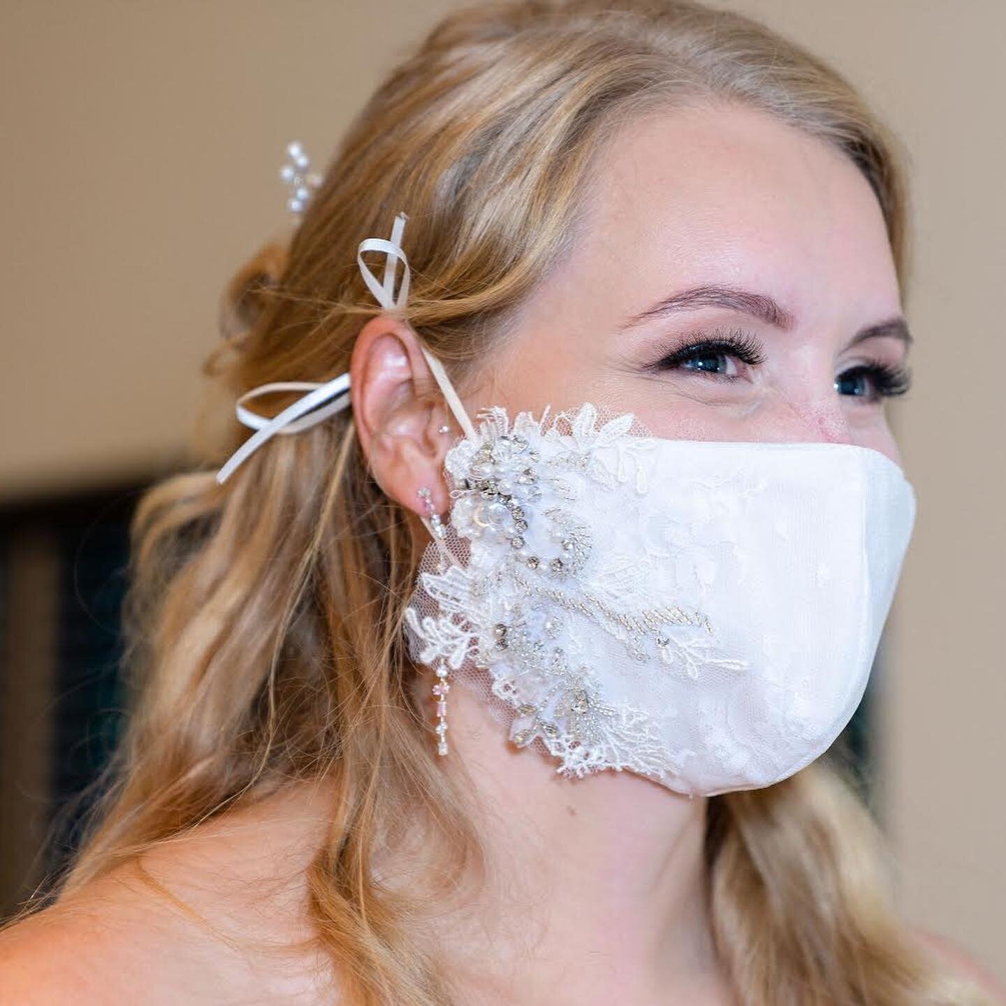 We make beautiful masks to match your gorgeous dresses.