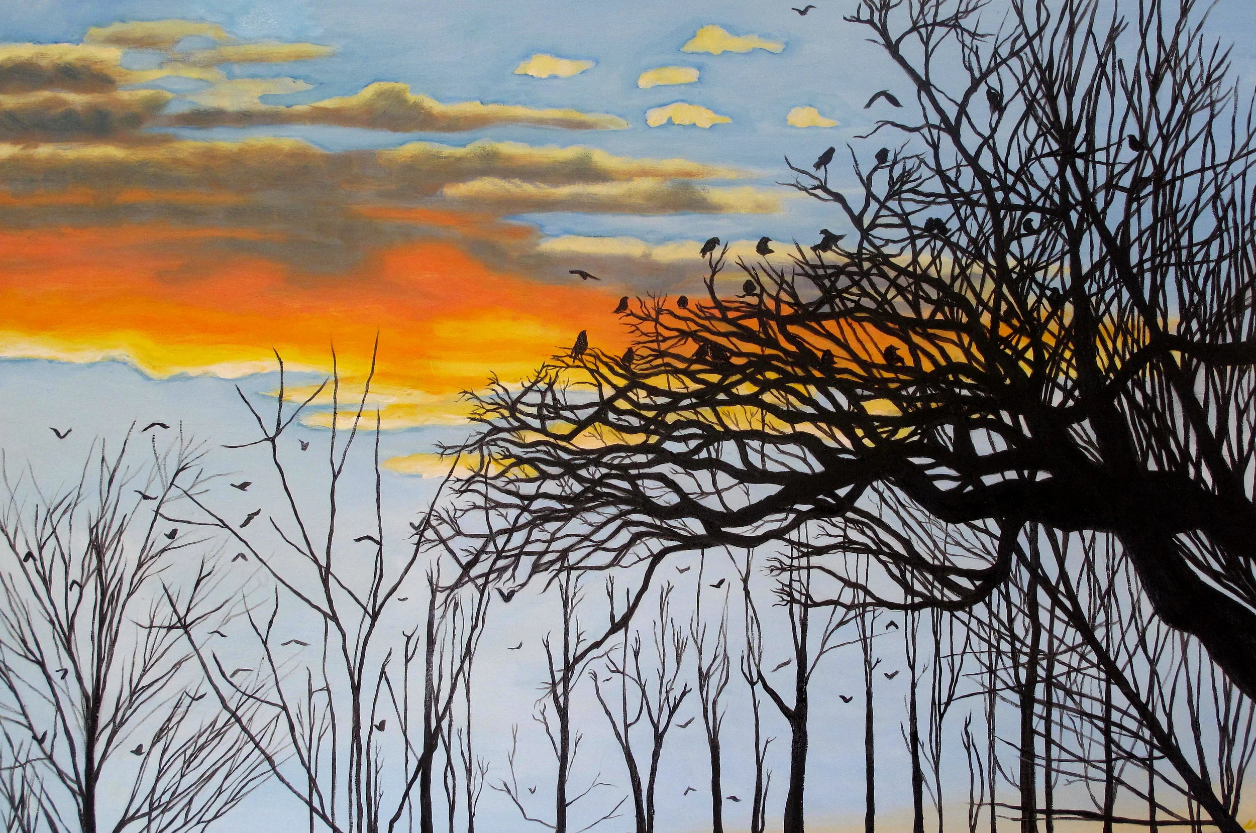 Murder of Crows SOLD