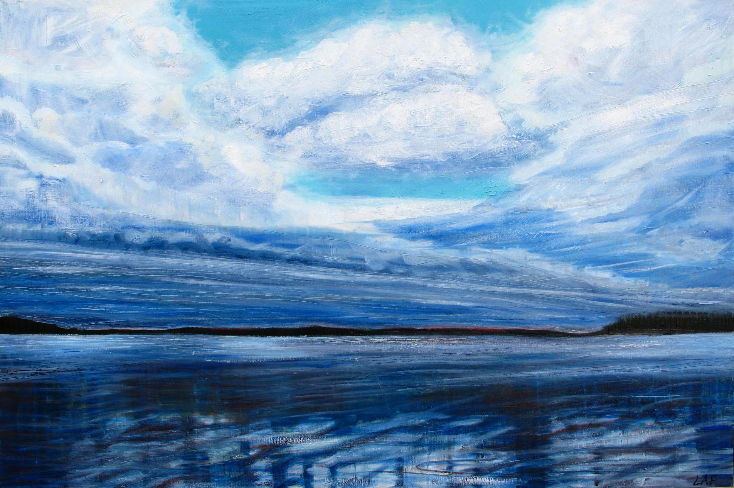 Soo Lake Oil on Canvas 36”x24” NFS