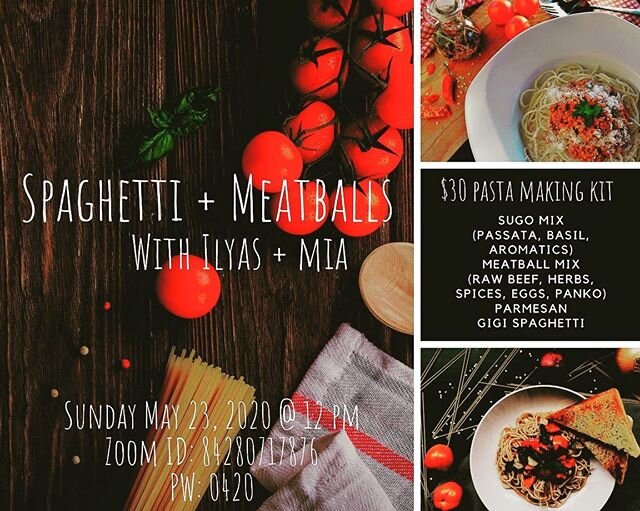 This dynamic duo is back! This time for a little pasghetti and meatballssssss!!! This Sunday Mimi + Ilyas take you thru the art of the perfect meatball and sugo sauce to go with it. It&rsquo;s a super simple dish  and well loved.  We present you  you