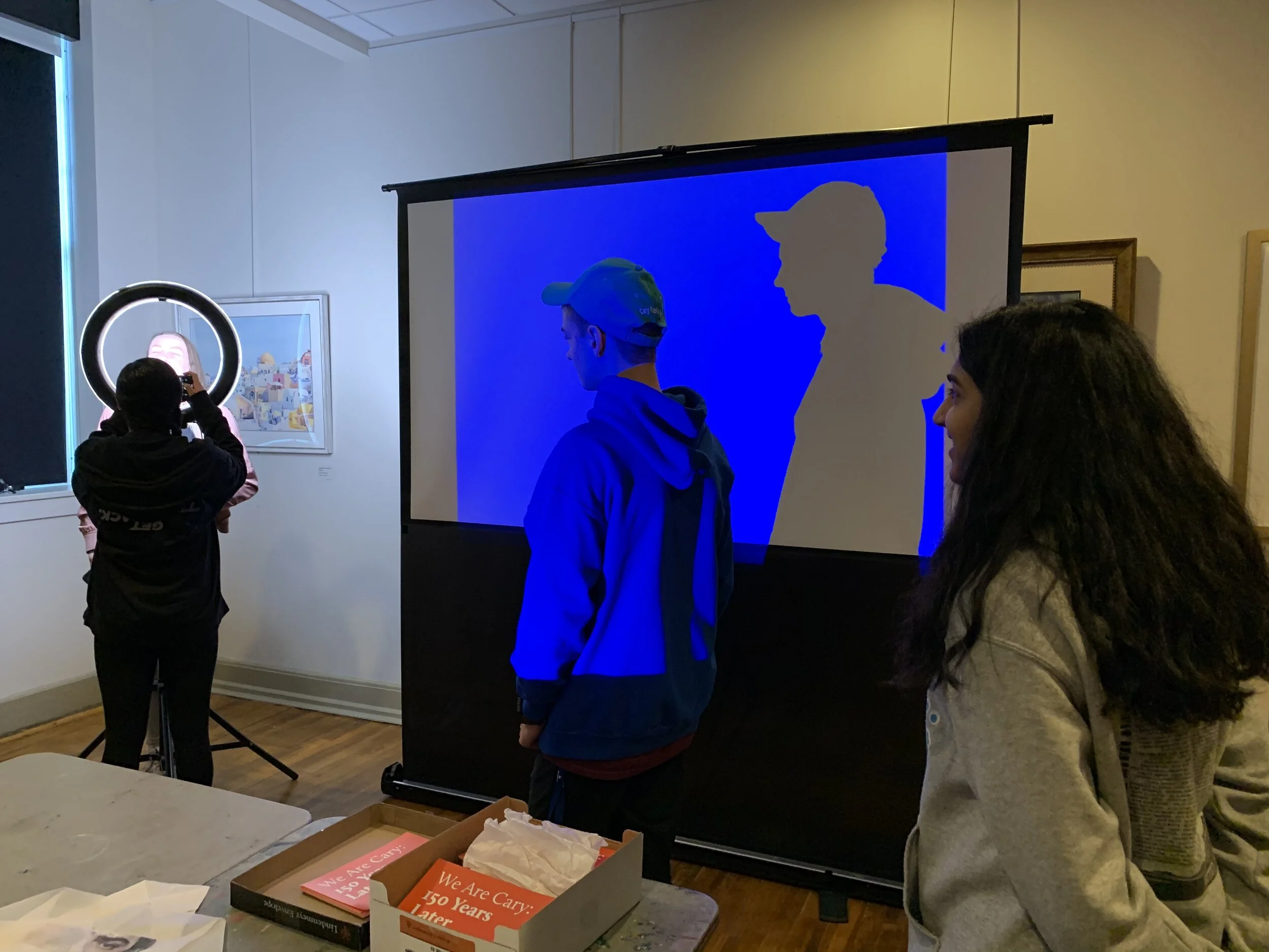 Workshop with Cary Teen Docents - January 2020.