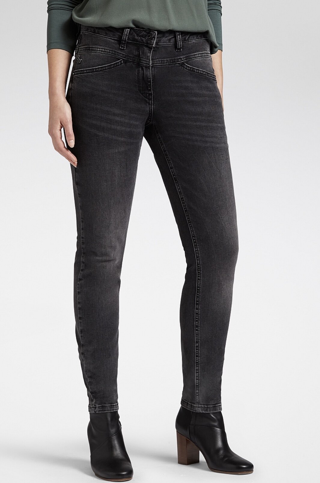 sandwich slim fit skinny high waist
