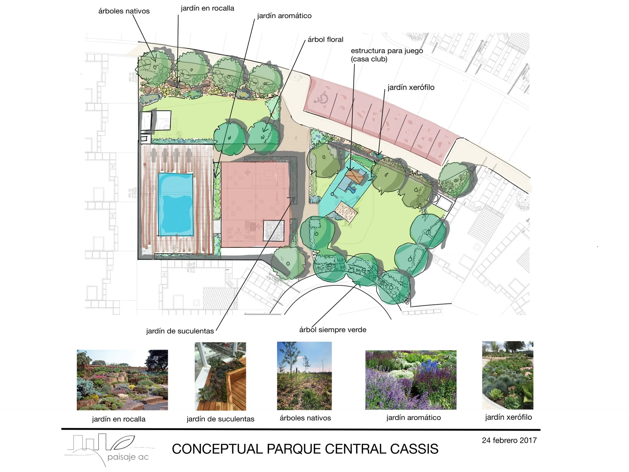 Parque central Cassis 