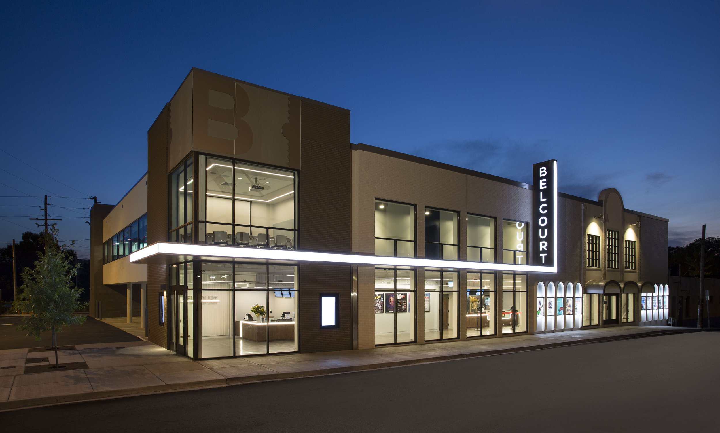 The Belcourt Theatre. Photography by Tom Gatlin.