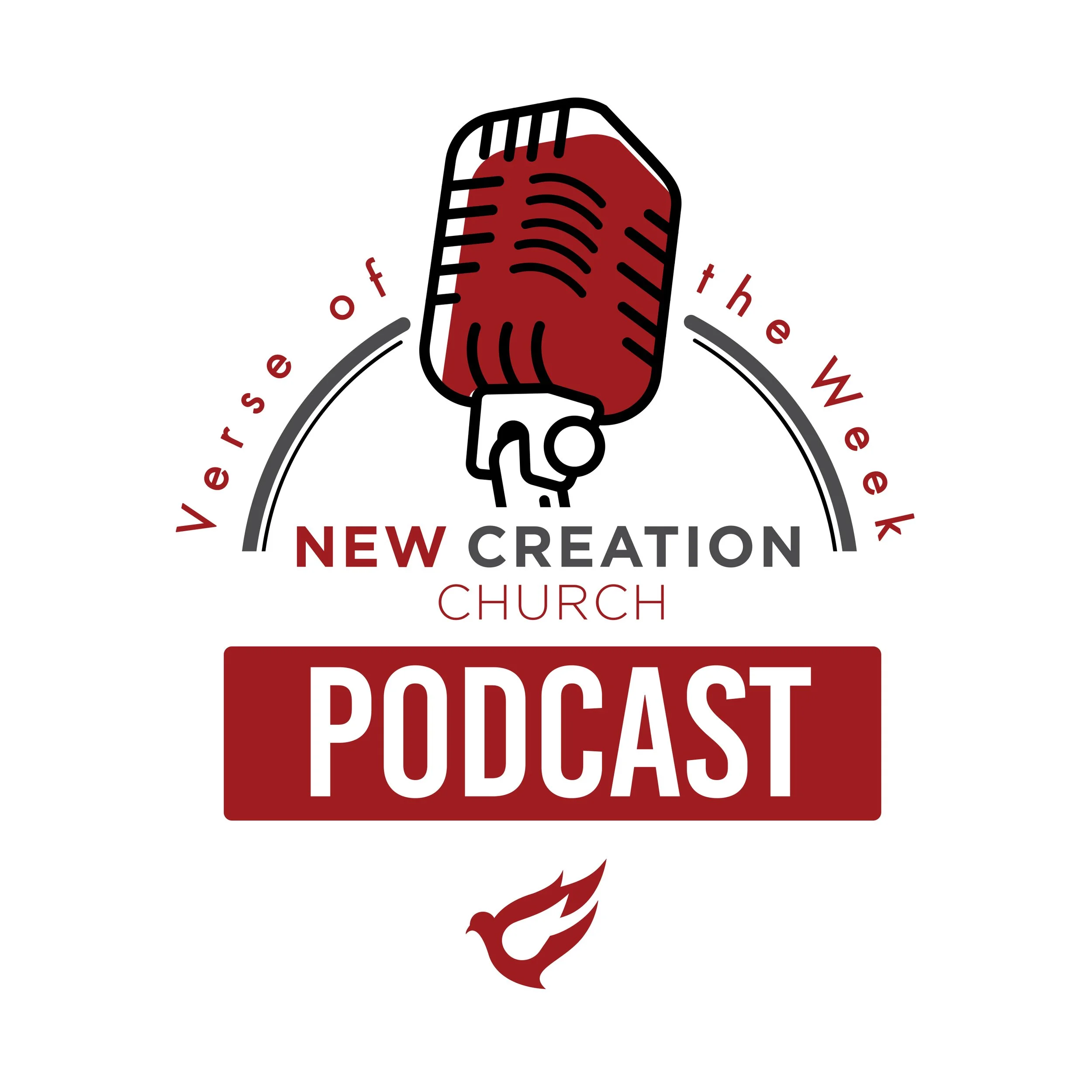 New Creation Church's new podcast "The Verse of the Week" announcement.