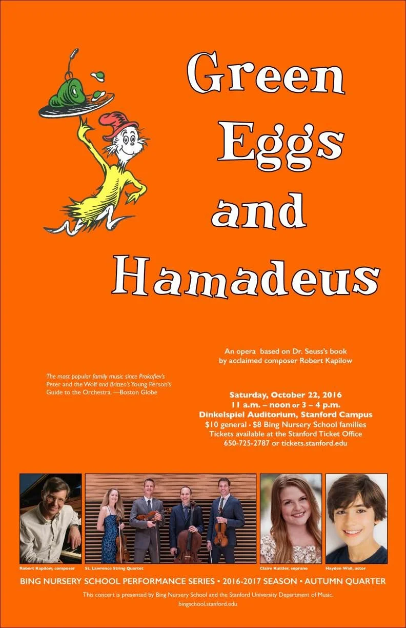 Green Eggs and Hamadeus at Stanford University