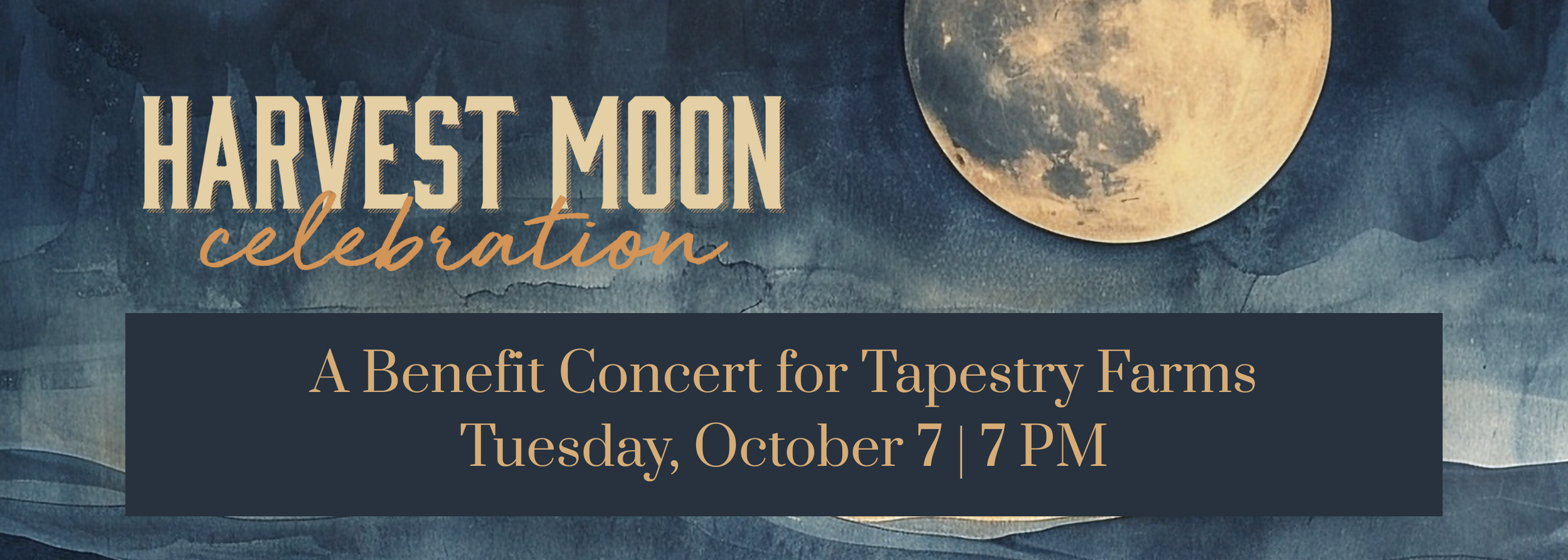 Benefit Concert for Tapestry Farms