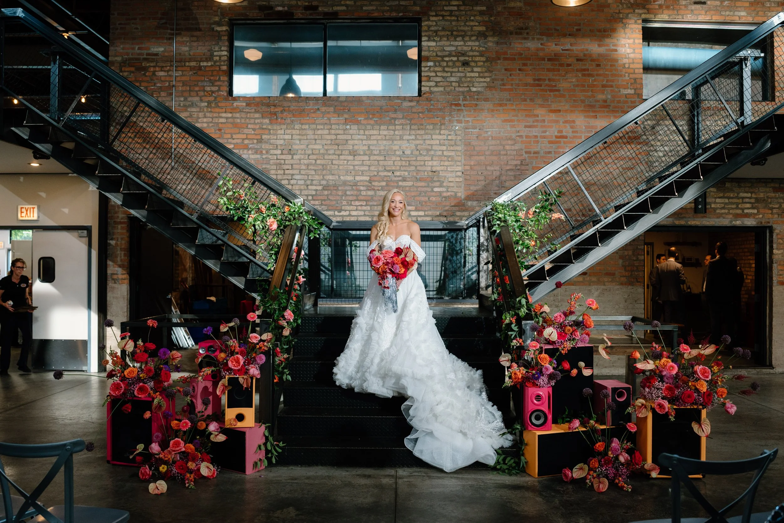 Pink Rave Wedding at Fairlie