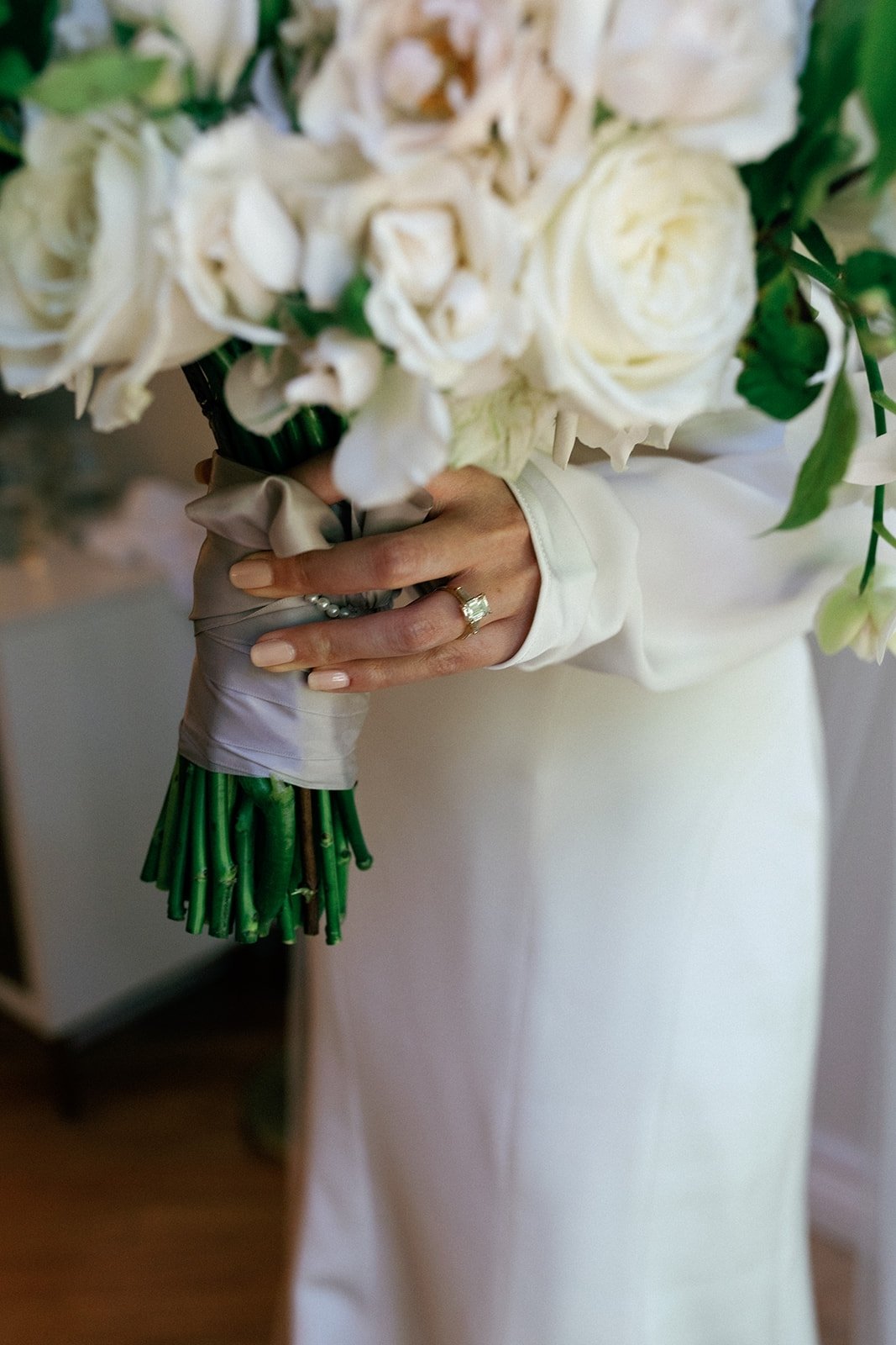 Getting Ready Details! Swipe right to see the bridesmaids first look with the Bride 🥺🤍
.
.
.
Planning &amp; Design: @mele_amore
Photo: @karenkhucphoto
Video: @oilandwinefilms
Florist: @bloomingblissdesign
Venue: @avenueoftheartsevetns @avenueofthea